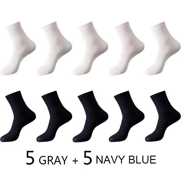 Hochwertige Premium Socken 10 Paare Atmungsaktive weiche Kompressions Socken