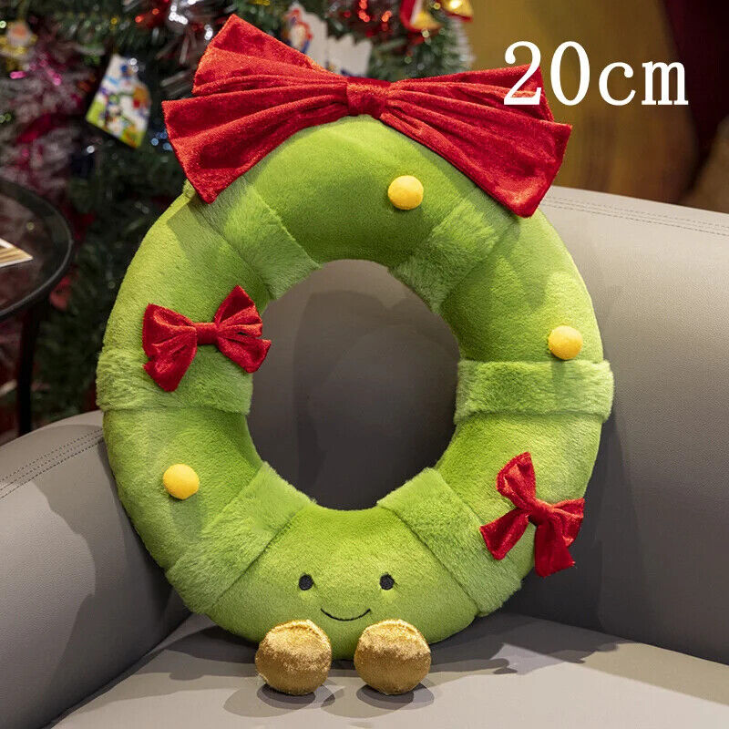 Santa Claus Schneemann Kranz Weihnachts Baum Plüschtiere Weihnachts Dekor Kissen